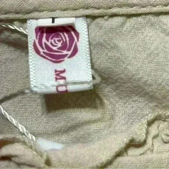 Women Ethnic Cotton Embroidery Loose T-shirts Tops 3/4 Sleeve Blouse Tops Thin L - Picture 6 of 7